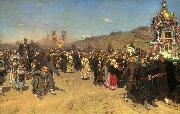 Ilya Repin Easter Procession in the Region of Kursk France oil painting artist